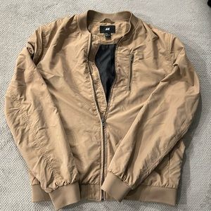 Medium H&M tan bomber jacket